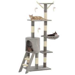 Grand griffoir colonne pour chat en sisal 138 cm